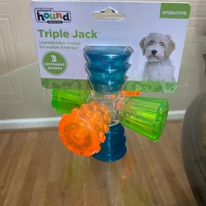 Brand New Triple Jack Unpredictable Bounce For Wobbles & Roll Fun 3 Squeakers